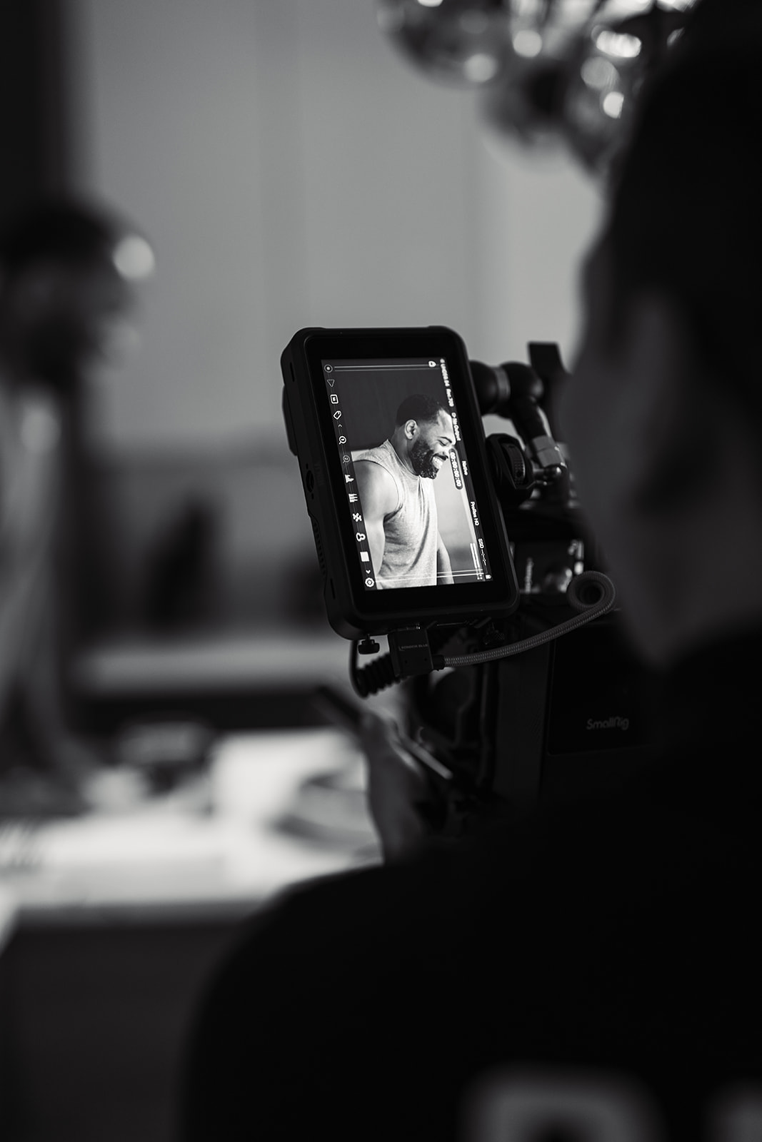 Monitor on set